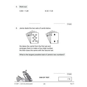 KS2 Year 4 Maths 10-Minute Tests: Addition & Subtraction Look Inside Image 5