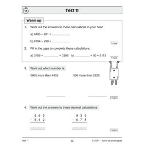 KS2 Year 4 Maths 10-Minute Tests: Addition & Subtraction Look Inside Image 4