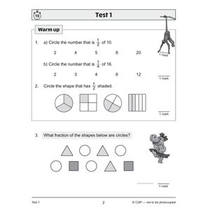KS2 Year 4 Maths 10-Minute Tests: Fractions & Decimals Look Inside Image 2