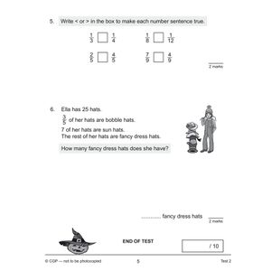 KS2 Year 4 Maths 10-Minute Tests: Fractions & Decimals Look Inside Image 5