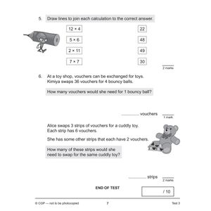KS2 Year 4 Maths 10-Minute Tests: Multiplication & Division Look Inside Image 3