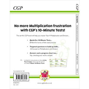 KS2 Year 4 Maths 10-Minute Tests: Multiplication & Division Look Inside Image 6