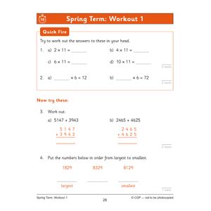 KS2 Year 4 Maths 10-Minute Weekly Workouts: Arithmetic Look Inside Image 5
