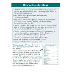 KS2 Year 5 English 10-Minute Weekly Workouts Look Inside Image 1