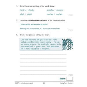 KS2 Year 5 English 10-Minute Weekly Workouts Look Inside Image 6