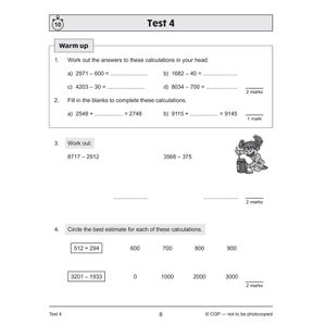 KS2 Year 5 Maths 10-Minute Tests: Addition & Subtraction Look Inside Image 4