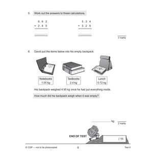 KS2 Year 5 Maths 10-Minute Tests: Addition & Subtraction Look Inside Image 5