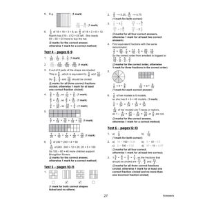KS2 Year 5 Maths 10-Minute Tests: Fractions, Decimals & Percentages Look Inside Image 6