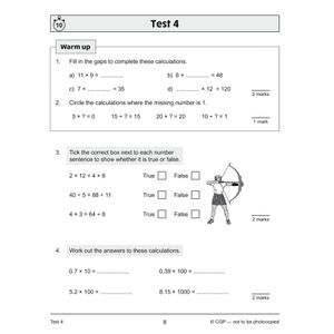 KS2 Year 5 Maths 10-Minute Tests: Multiplication & Division Look Inside Image 4