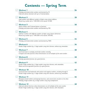 KS2 Year 5 Maths 10-Minute Weekly Workouts: Arithmetic Look Inside Image 3