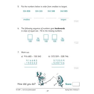KS2 Year 5 Maths 10-Minute Weekly Workouts: Arithmetic Look Inside Image 6