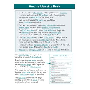 KS2 Year 5 Maths 10-Minute Weekly Workouts Look Inside Image 1