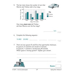 KS2 Year 5 Maths 10-Minute Weekly Workouts Look Inside Image 6