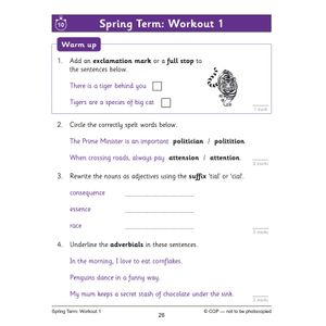 KS2 Year 6 English 10-Minute Weekly Workouts Look Inside Image 4