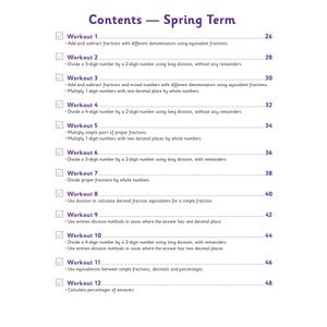 KS2 Year 6 Maths 10-Minute Weekly Workouts: Arithmetic Look Inside Image 3