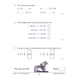 KS2 Year 6 Maths 10-Minute Weekly Workouts: Arithmetic Look Inside Image 6