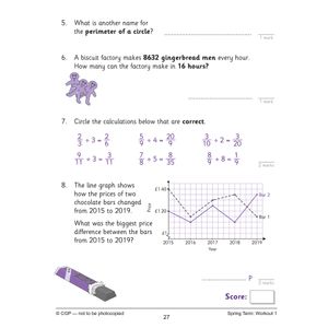 KS2 Year 6 Maths 10-Minute Weekly Workouts Look Inside Image 6