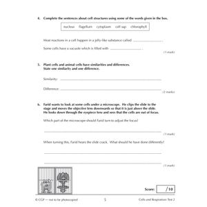 KS3 Biology 10-Minute Tests (Ages 11-14) Look Inside Image 4