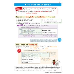 KS3 Computing: HTML, CSS & JavaScript Web Development Guide w/ Online Ed, Coding Files & Videos Look Inside Image 6