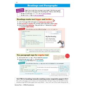 KS3 Computing: HTML, CSS & JavaScript Web Development Guide w/ Online Ed, Coding Files & Videos Look Inside Image 5