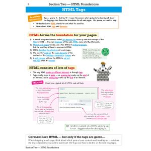 KS3 Computing: HTML, CSS & JavaScript Web Development Guide w/ Online Ed, Coding Files & Videos Look Inside Image 3