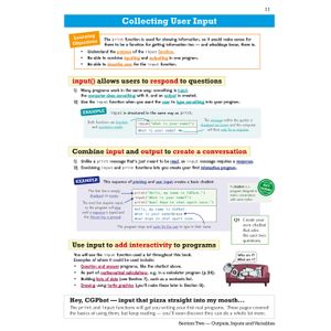 KS3 Computing: Python Programming Guide with Online Edition, Python Files & Videos Look Inside Image 4