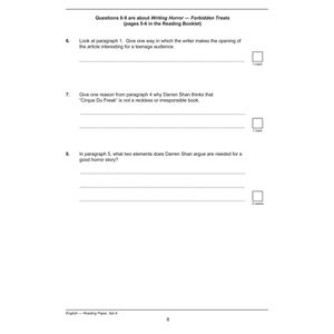KS3 English Practice Papers (Ages 13-14) Look Inside Image 2