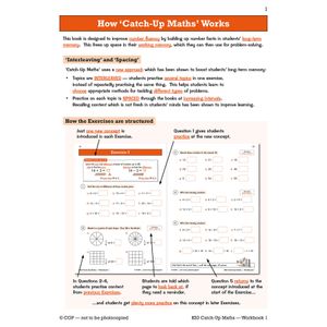 KS3 Maths Catch-Up Workbook 1 (with Answers) Look Inside Image 2