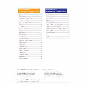 KS3 Maths Study Book (Ages 11-14) Look Inside Image 2