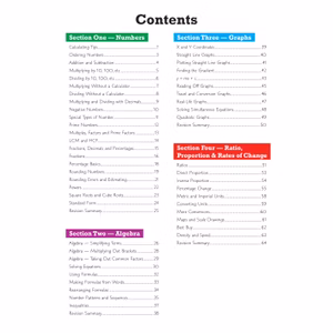 KS3 Maths Study Book (Ages 11-14) Look Inside Image 1