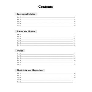 KS3 Physics 10-Minute Tests (Ages 11-14) Look Inside Image 1