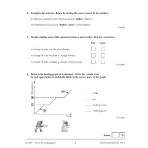 KS3 Science 10-Minute Tests (Ages 11-14) Look Inside Image 4