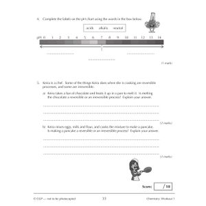 KS3 Year 8 Science 10-Minute Weekly Workouts (includes answers) Look Inside Image 5