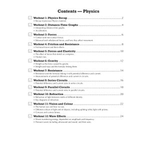 KS3 Year 8 Science 10-Minute Weekly Workouts (includes answers) Look Inside Image 1