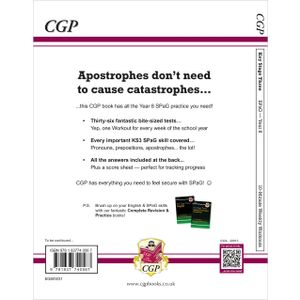 KS3 Year 8 Spelling, Punctuation and Grammar 10-Minute Weekly Workouts Look Inside Image 5