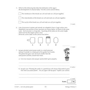 KS3 Year 9 Science 10-Minute Weekly Workouts (includes answers) Look Inside Image 5