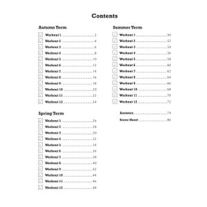 KS3 Year 9 Spelling, Punctuation and Grammar 10-Minute Weekly Workouts Look Inside Image 1