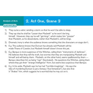 Macbeth Revision Question Cards (Ages 14-16) Look Inside Image 2