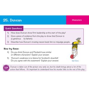 Macbeth Revision Question Cards (Ages 14-16) Look Inside Image 3