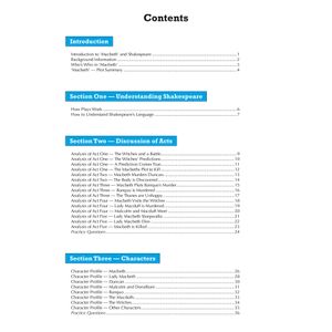 Macbeth Text Guide (Ages 14-16) Look Inside Image 1
