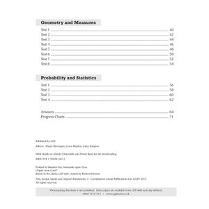 Mathematics for KS3: 10-Minute Tests - Book 2 (including Answers) Look Inside Image 1