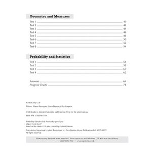Mathematics for KS3: 10-Minute Tests - Book 3 (including Answers) Look Inside Image 2