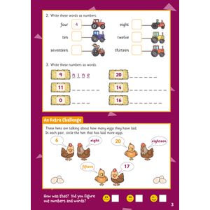 Maths Activity Book for Ages 5-6 (Year 1) Look Inside Image 3