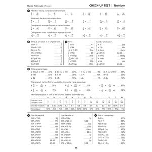 Mental Arithmetic Answer Book 4 (Ages 7-11) Look Inside Image 4