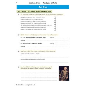 Much Ado About Nothing Workbook (Ages 14-16) Look Inside Image 4
