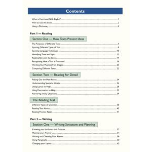 Functional Skills English Level 1 - Study & Test Practice Look Inside Image 1