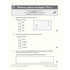 Functional Skills Maths Level 1 - 10 Minute Tests Look Inside Image 3