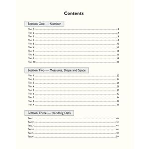 Functional Skills Maths Level 1 - 10 Minute Tests Look Inside Image 1