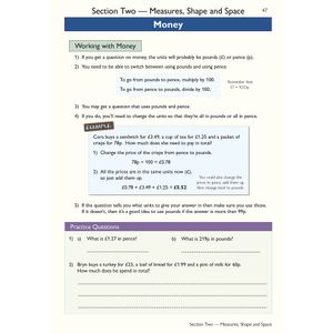Functional Skills Maths Level 1 - Study & Test Practice Look Inside Image 3