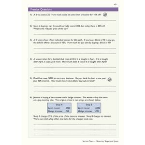 Functional Skills Maths Level 1 - Study & Test Practice Look Inside Image 5